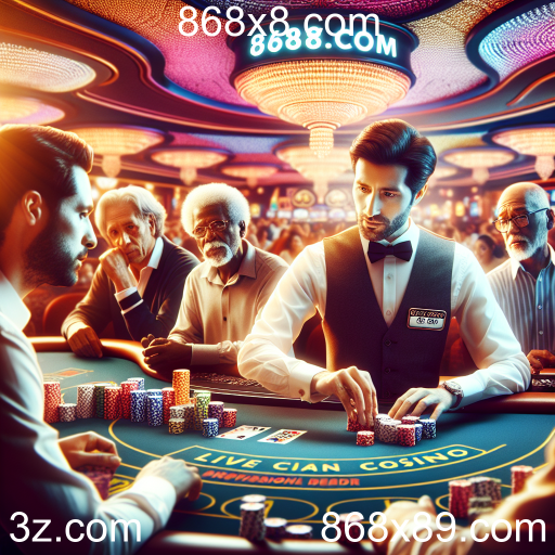 Descubra o Cassino Ao Vivo no 868x8.com